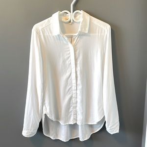 ✨Cloth & Stone LADIES WHITE BUTTON DOWN SHIRT